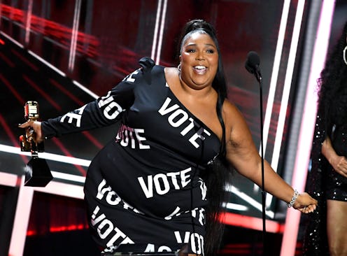 Lizzo shares a powerful message about self-love. Photo via Getty Images