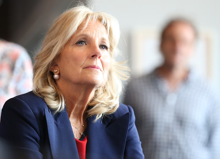 Jill Biden shares advice for working moms.