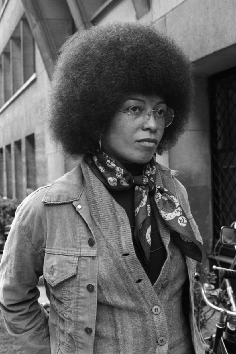 Civil Rights activist Angela Davis