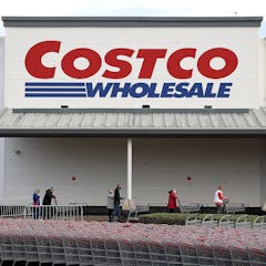 Costco storefront in an article about costco appetizers for the super bowl