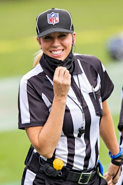 Sarah Thomas is the Super Bowl's first female referee