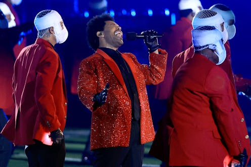 The Weeknd halftime show. Photo via Getty Images