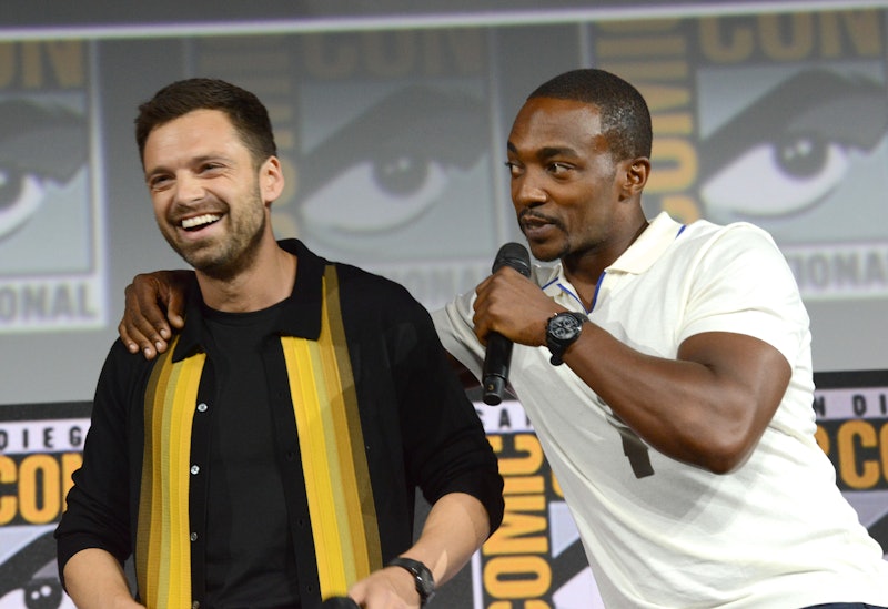 Anthony Mackie and Sebastian Stan. Photo via Getty Images