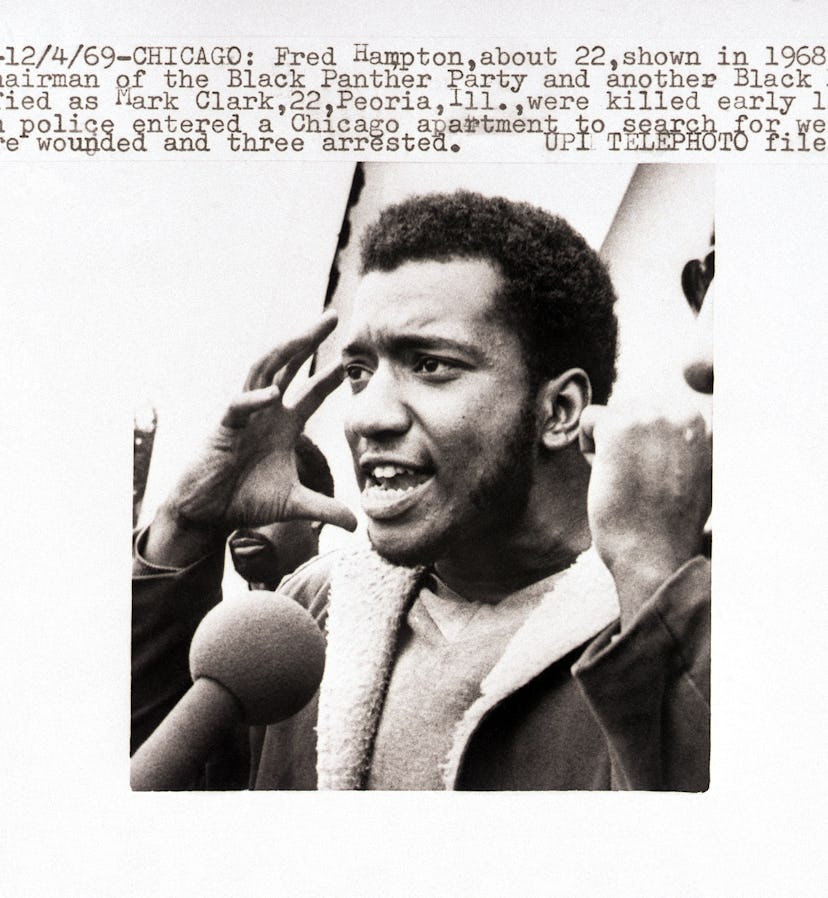 Former Black Panther Party Deputy Chairman Fred Hampton.