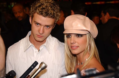 Britney Spears and Justin Timberlake. Photo via Getty Images
