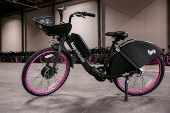 Lyft electric bike.