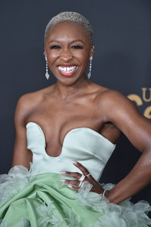 Cynthia Erivo's neon green Golden Globes 2021 look was a red carpet standout.