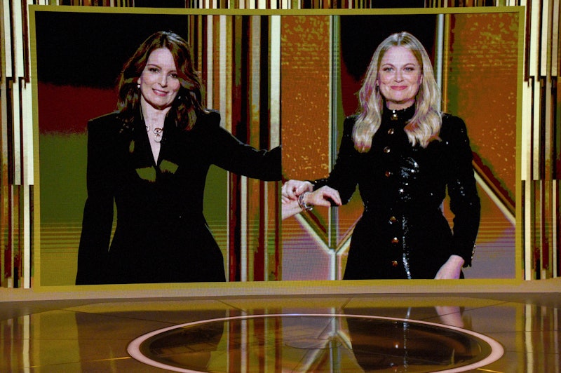 Tina Fey and Amy Poehler. Photo via Getty Images