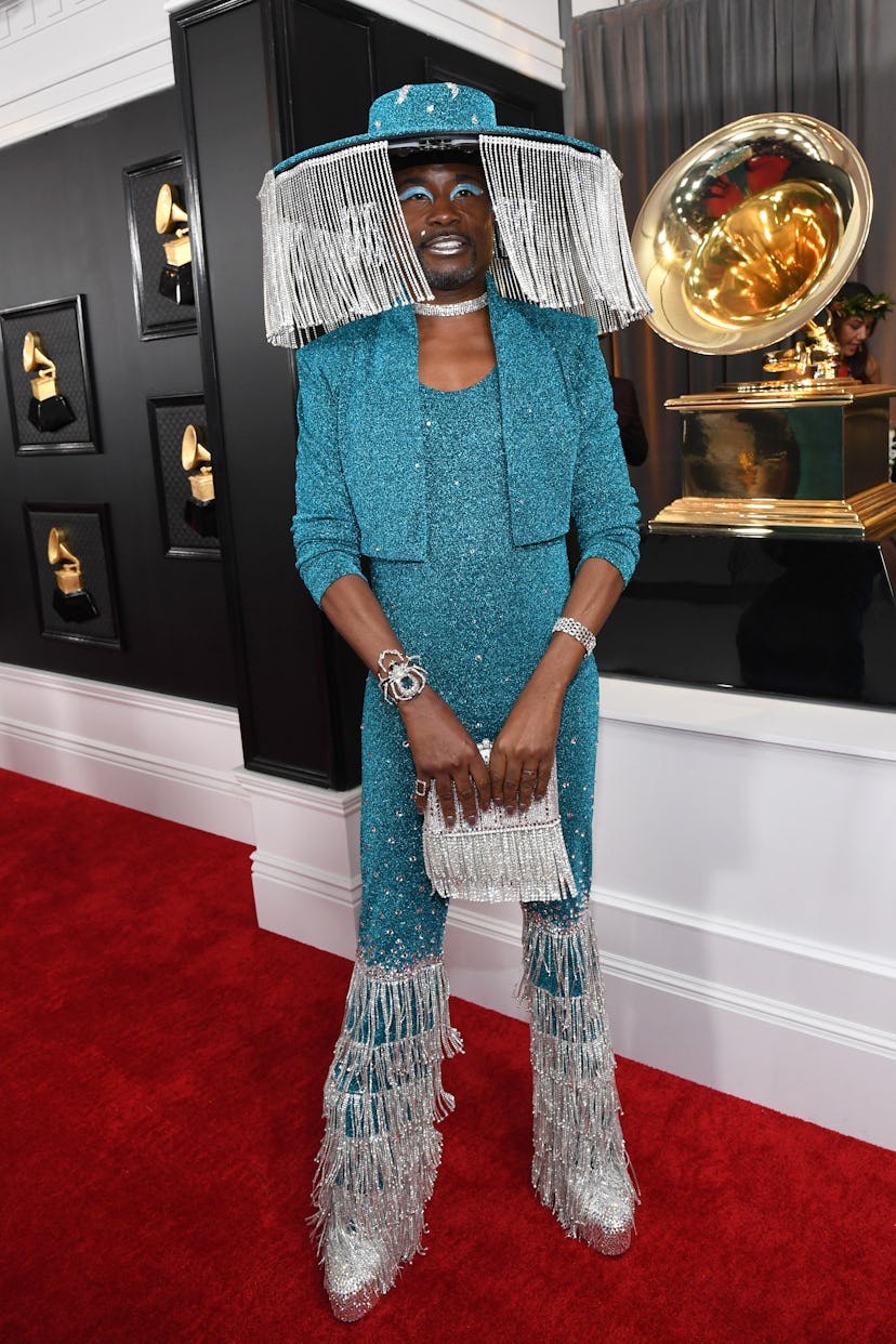 LOS ANGELES, CALIFORNIA - JANUARY 26: Billy Porter attends the 62nd Annual GRAMMY Awards at STAPLES ...