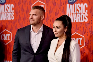 NASHVILLE, TENNESSEE - JUNE 05: Zack Clayton Carpinello and Jenni Farley attend the 2019 CMT Music A...