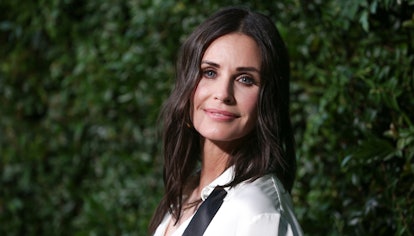 MALIBU, CA - JUNE 02:  Courteney Cox attends the CHANEL Dinner Celebrating Our Majestic Oceans, A Be...