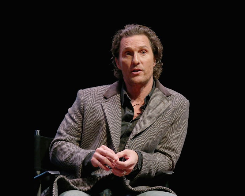 AUSTIN, TEXAS - JANUARY 21:  Matthew McConaughey participates in a Q&A after a special screening of ...