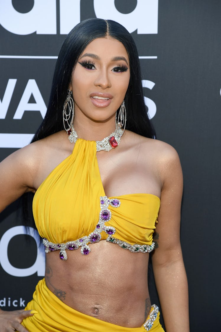LAS VEGAS, NV - MAY 01: Cardi B attends the 2019 Billboard Music Awards at MGM Grand Garden Arena o...