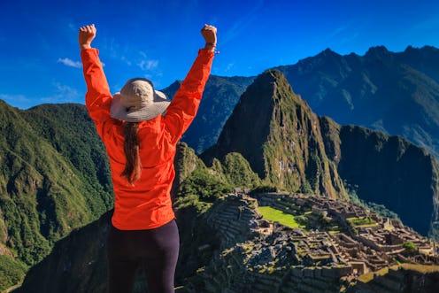 Machu Picchu (Quechua: Machu Picchu) – "Old Mountain", is a pre-Columbian Inca  site located 2,430 m...