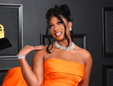 Megan Thee Stallion attends the 63rd Annual GRAMMY Awards at Los Angeles Convention Center on March ...