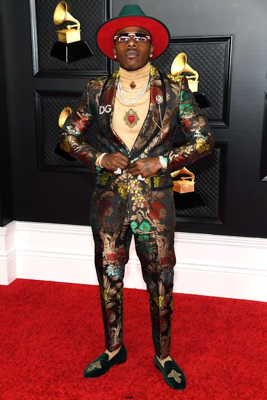 LOS ANGELES, CALIFORNIA - MARCH 14: DaBaby attends the 63rd Annual GRAMMY Awards at Los Angeles Conv...