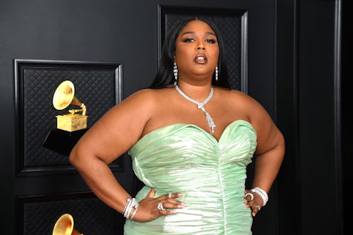 LOS ANGELES, CALIFORNIA - MARCH 14: Lizzo attends the 63rd Annual GRAMMY Awards at Los Angeles Conve...