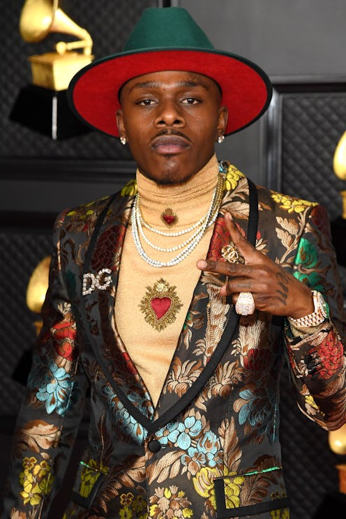 LOS ANGELES, CALIFORNIA - MARCH 14: DaBaby attends the 63rd Annual GRAMMY Awards at Los Angeles Conv...