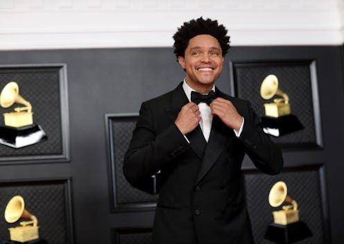 Los Angeles, CA - March 14: Host Trevor Noah on the red carpet at the 63rd Annual Grammy Awards, at ...