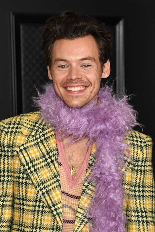 LOS ANGELES, CALIFORNIA - MARCH 14: Harry Styles attends the 63rd Annual GRAMMY Awards at Los Angele...