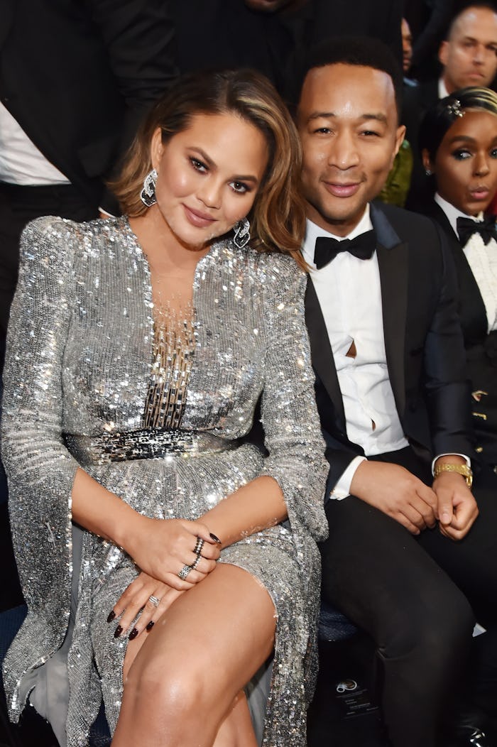 NEW YORK, NY - JANUARY 28: TV personality Chrissy Tiegan and recording artist John Legend attend th...