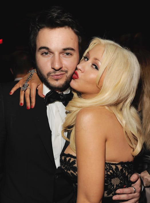 BEVERLY HILLS, CA - JANUARY 16:  (Exclusive Coverage) Matt Rutler and Christina Aguilera attend the ...