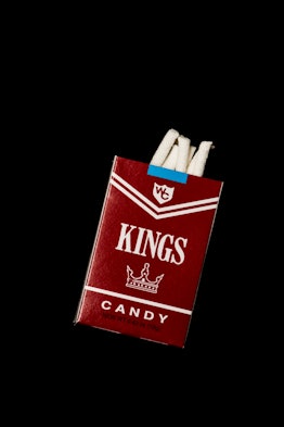 Kids used to play with candy cigarettes all the time.