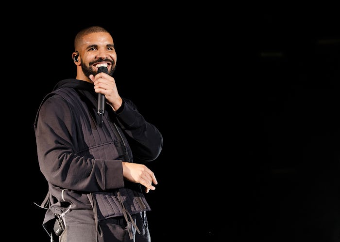 SQUAMISH, BC - AUGUST 08: Rapper Drake performs onstage during Day 2 of Squamish Valley Music Festi...
