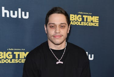 US comedian Pete Davidson attends the premiere of Hulu's "Big Time Adolescence" at Metrograph on Mar...