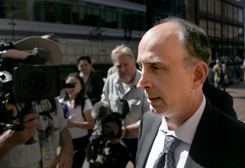 BOSTON, MA - SEPTEMBER 26: Stephen Semprevivo leaves Federal Court after sentencing in the college b...