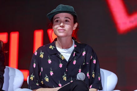 SAO PAULO, BRAZIL - DECEMBER 08: Ellen Page attends the Netflix Original: The Umbrella Academy panel...