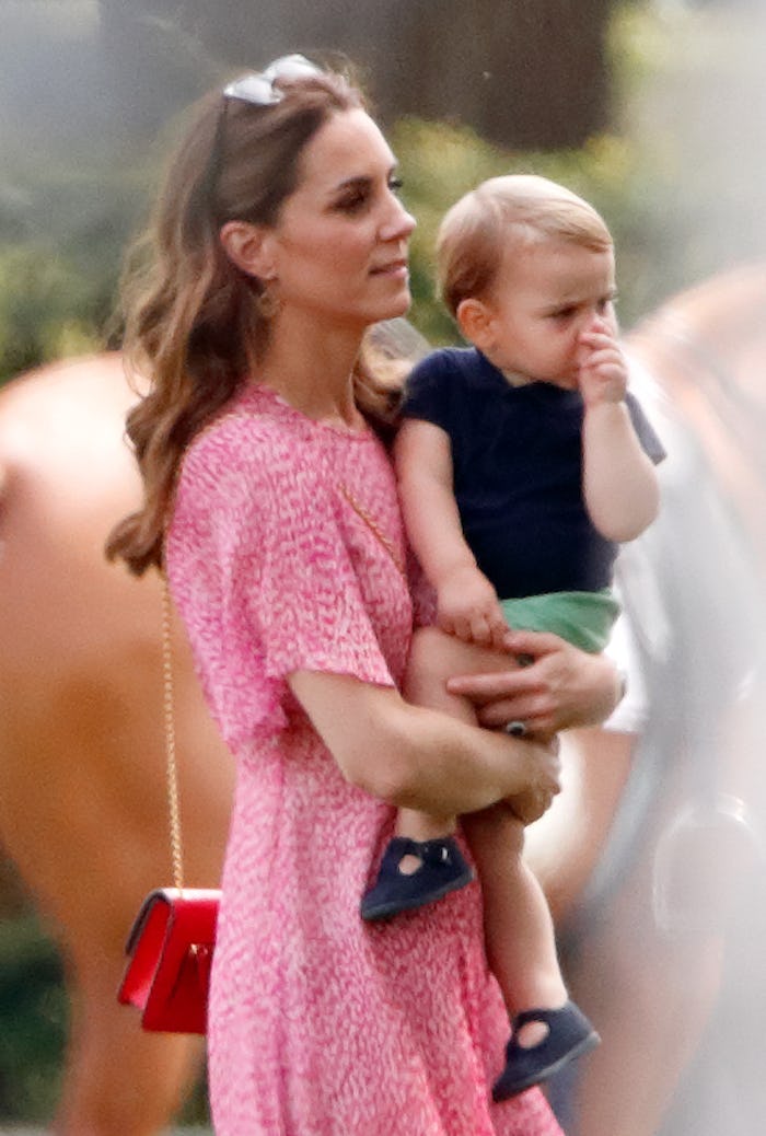 Kate Middleton's son Prince Louis looks just like her in a recently shared childhood photo.