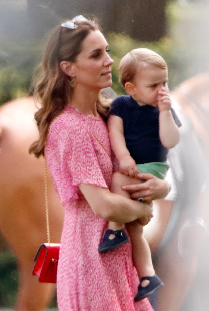 Kate Middleton's son Prince Louis looks just like her in a recently shared childhood photo.