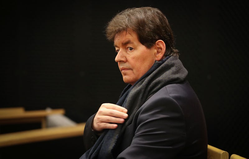 Former Belgian politician Bernard Wesphael attends the second day of his trial before the Assize Cou...