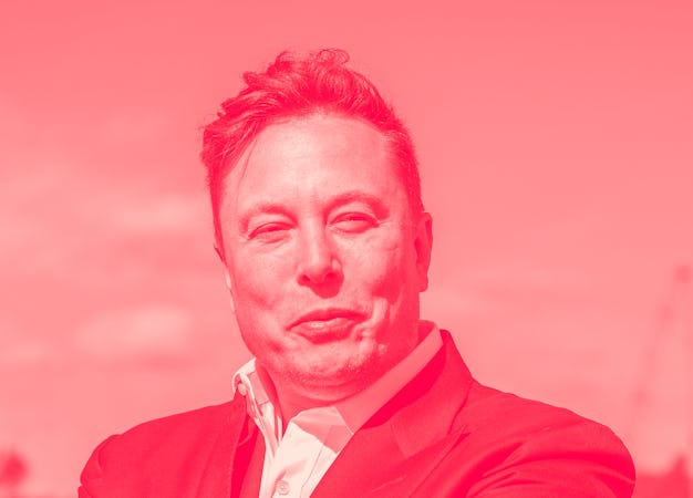 FUERSTENWALDE, GERMANY - SEPTEMBER 03: Tesla head Elon Musk arrives to have a look at the constructi...