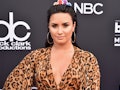 LAS VEGAS, NV - MAY 20:  Recording artist Demi Lovato attends the 2018 Billboard Music Awards at MGM...