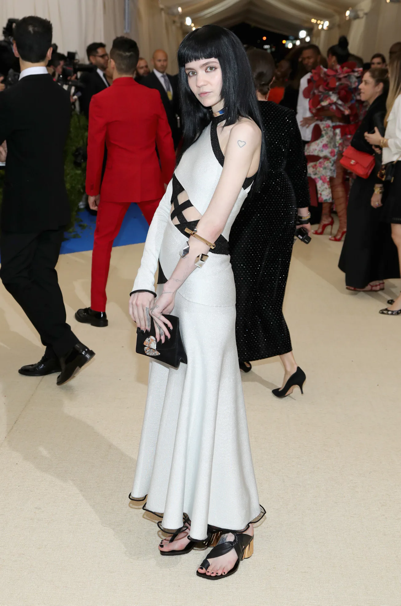 grimes dress designer Making Grimes' Met Gala Dress (who let me do this omg)