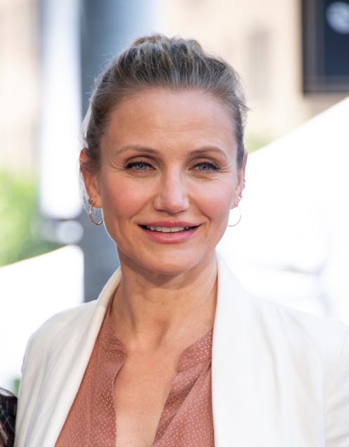 Actress Cameron Diaz attends Lucy Liu's Walk of Fame ceremony in Hollywood on May 1, 2019. - Lucy Li...