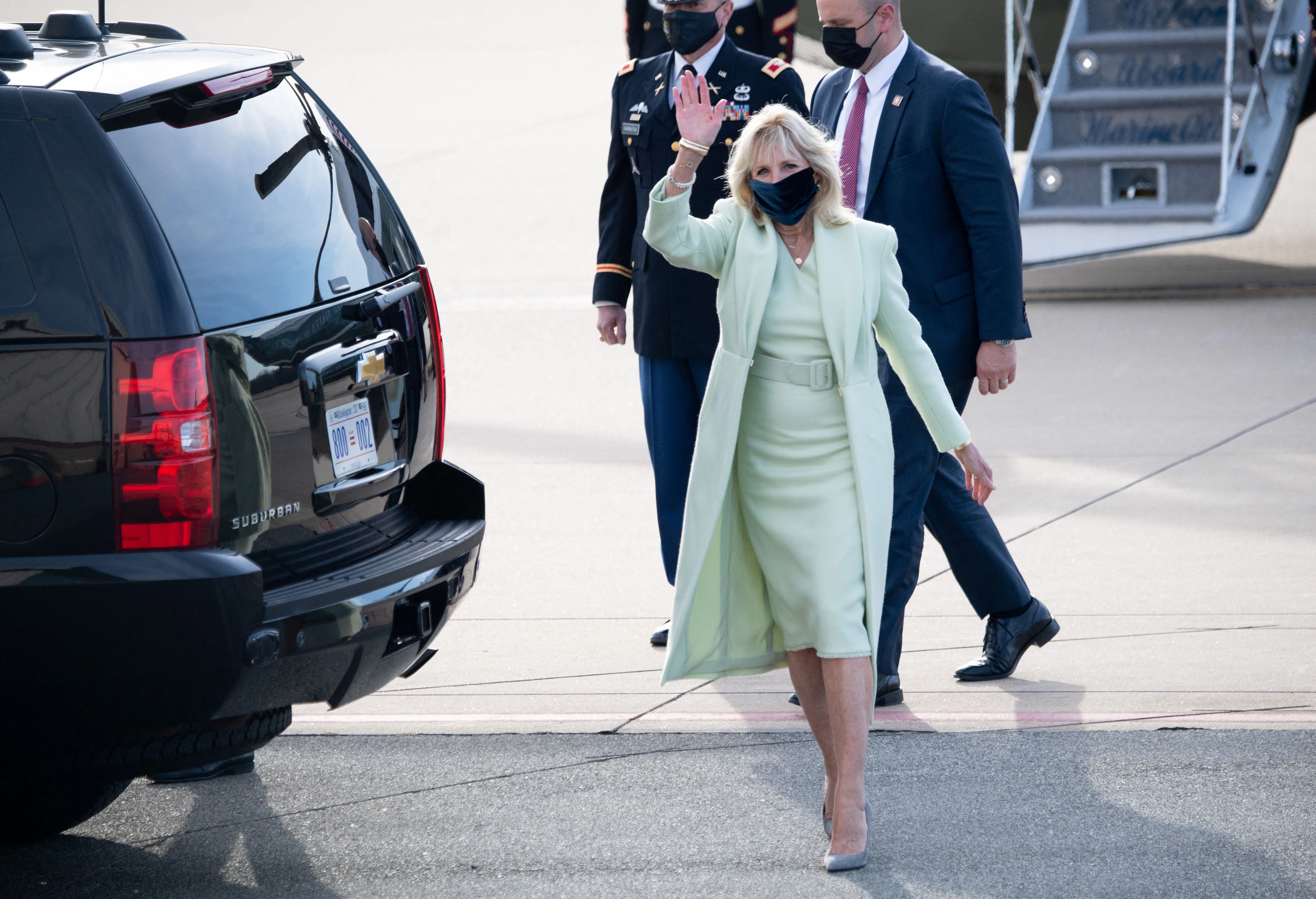 green dress first lady FIRST LADY /GREEN main image 0