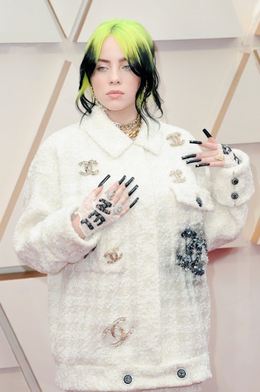HOLLYWOOD, CALIFORNIA - FEBRUARY 09: (EDITORS NOTE: Image has been digitally retouched) Billie Eilis...