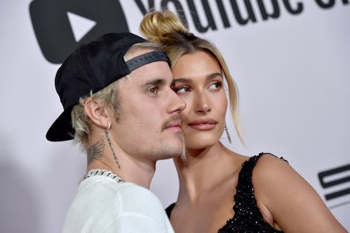 LOS ANGELES, CALIFORNIA - JANUARY 27: Justin Bieber and Hailey Bieber attend the Premiere of YouTube...