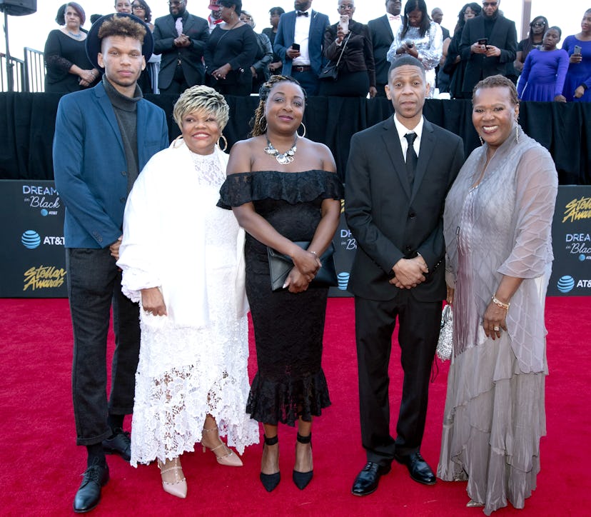 LAS VEGAS, NEVADA - MARCH 29: The family of Aretha Franklin attends the 34th annual Stellar Gospel M...