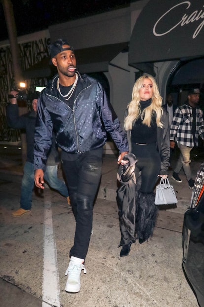LOS ANGELES, CA - JANUARY 13: Khloe Kardashian and Tristan Thompson are seen on January 13, 2019 in ...