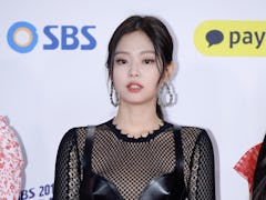 SEOUL, SOUTH KOREA - DECEMBER 25: Jennie of BLACKPINK attends the 2018 SBS Gayo Daejeon 'Battle of t...