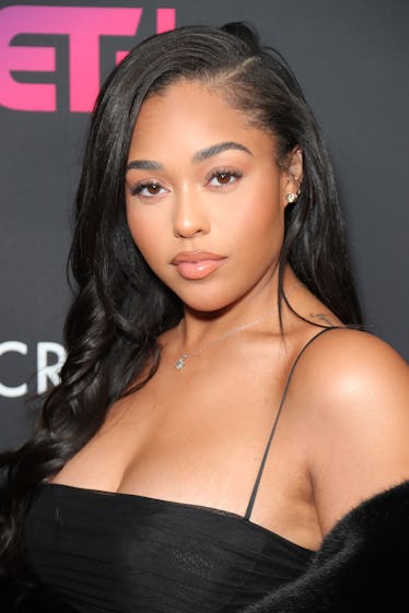 LOS ANGELES, CALIFORNIA - DECEMBER 11: Jordyn Woods attends BET+ And Footage Film's "Sacrifice" Prem...