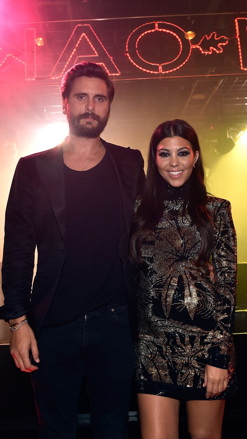 LAS VEGAS, NV - MAY 23:  (EXCLUSIVE COVERAGE) Television personalities Scott Disick (L) and Kourtney...