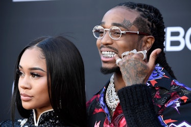 LAS VEGAS, NEVADA - MAY 01: (L-R) Saweetie and Quavo of Migos attend the 2019 Billboard Music Awards...