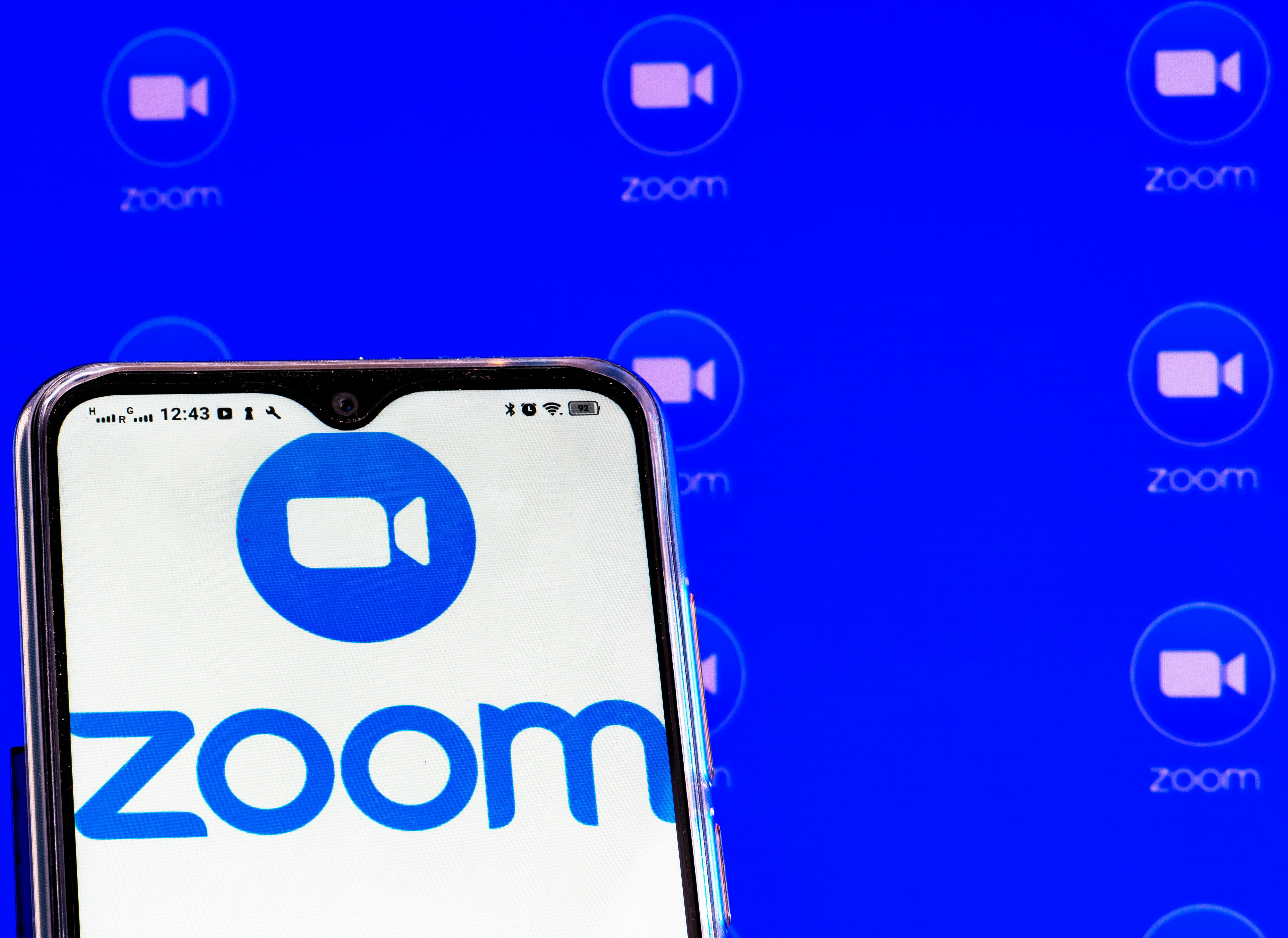 how to blur background in zoom call