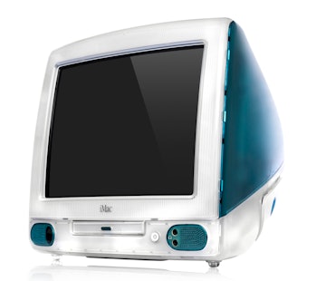 Apple's iMac G3, released in 1998.