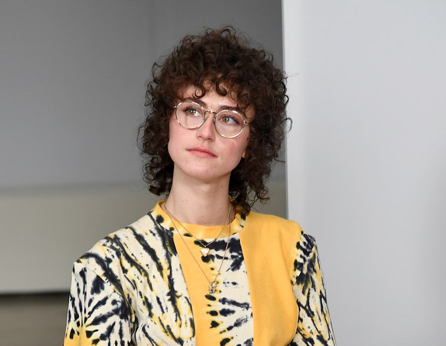 Ella Emhoff speak at NYFW The Talks during New York Fashion Week: The Shows February 2021 at Spring Studios on February 15, 2021 in New York City.